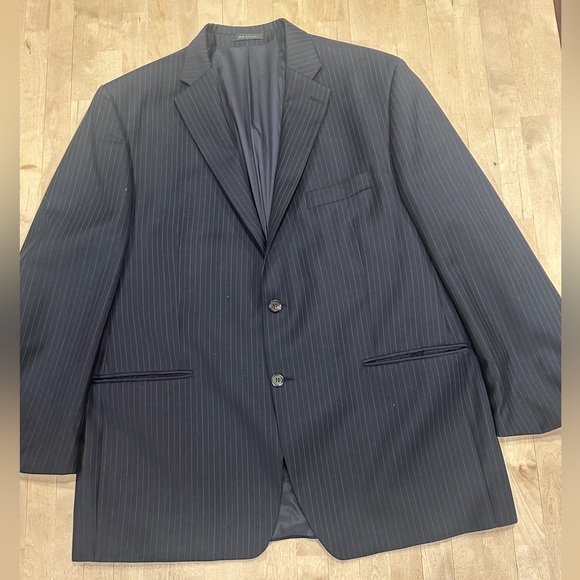 Ralph Lauren Navy Pinstripe Men's Blazer